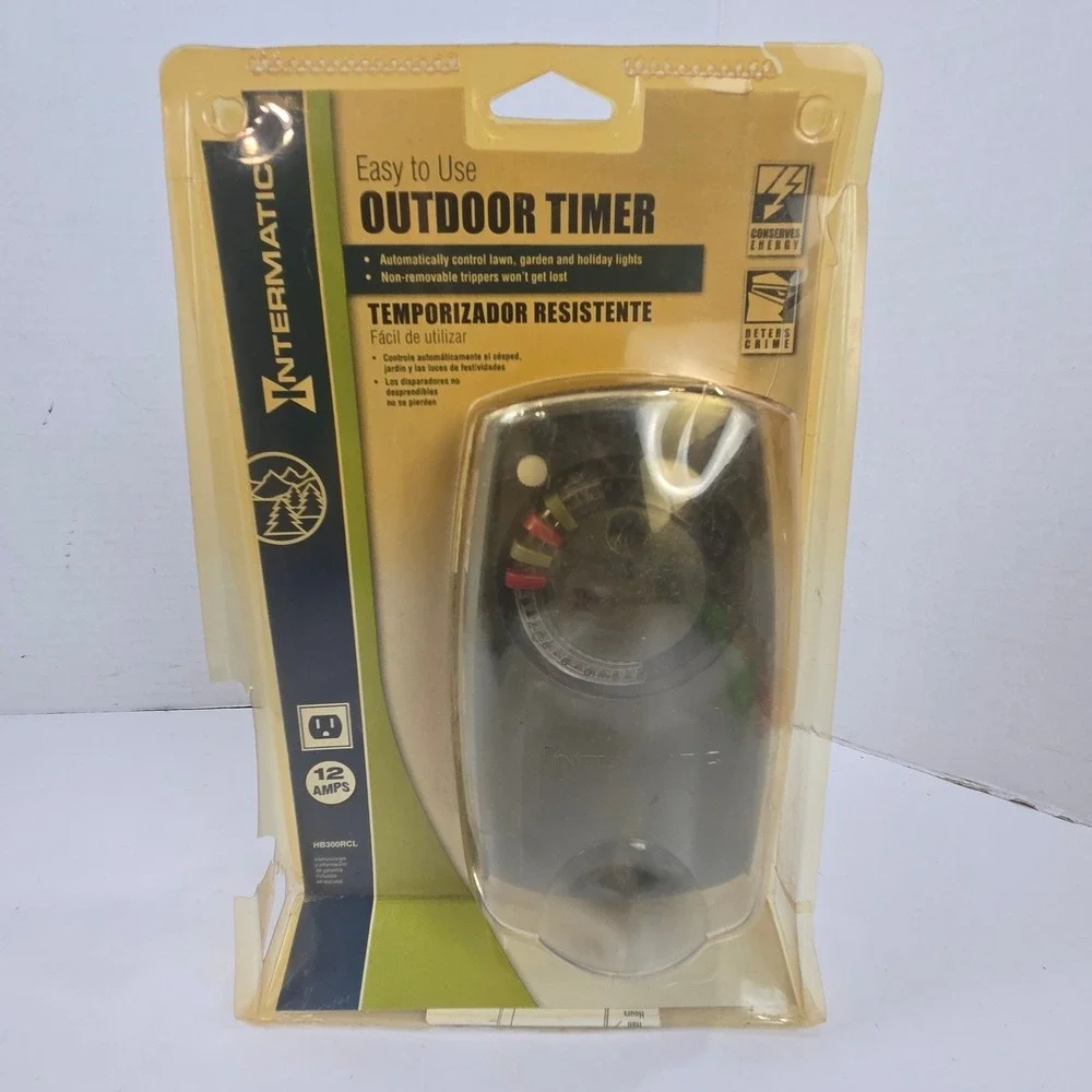 Intermatic HB300RCL Outdoor Timer‎ 12 Amp Weatherproof 24 Hour Heavy Duty Green